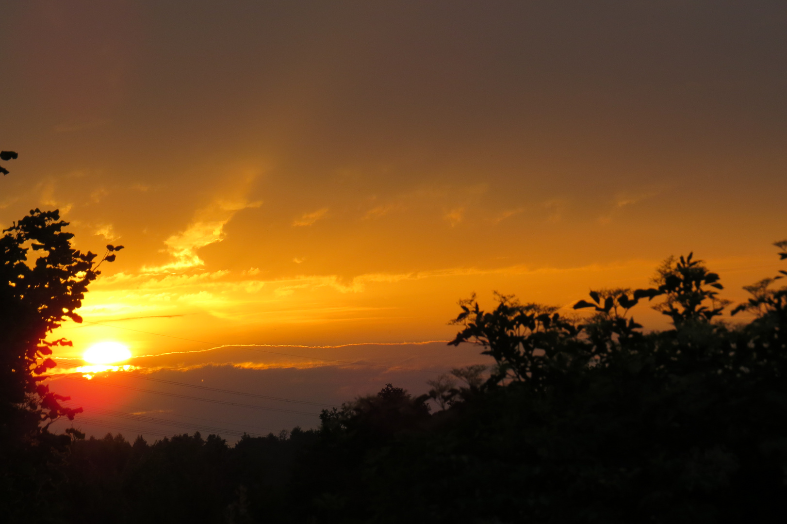 Sonnenuntergang in NRW