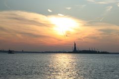 Sonnenuntergang in NY