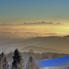 Sonnenuntergang in Oberösterreich