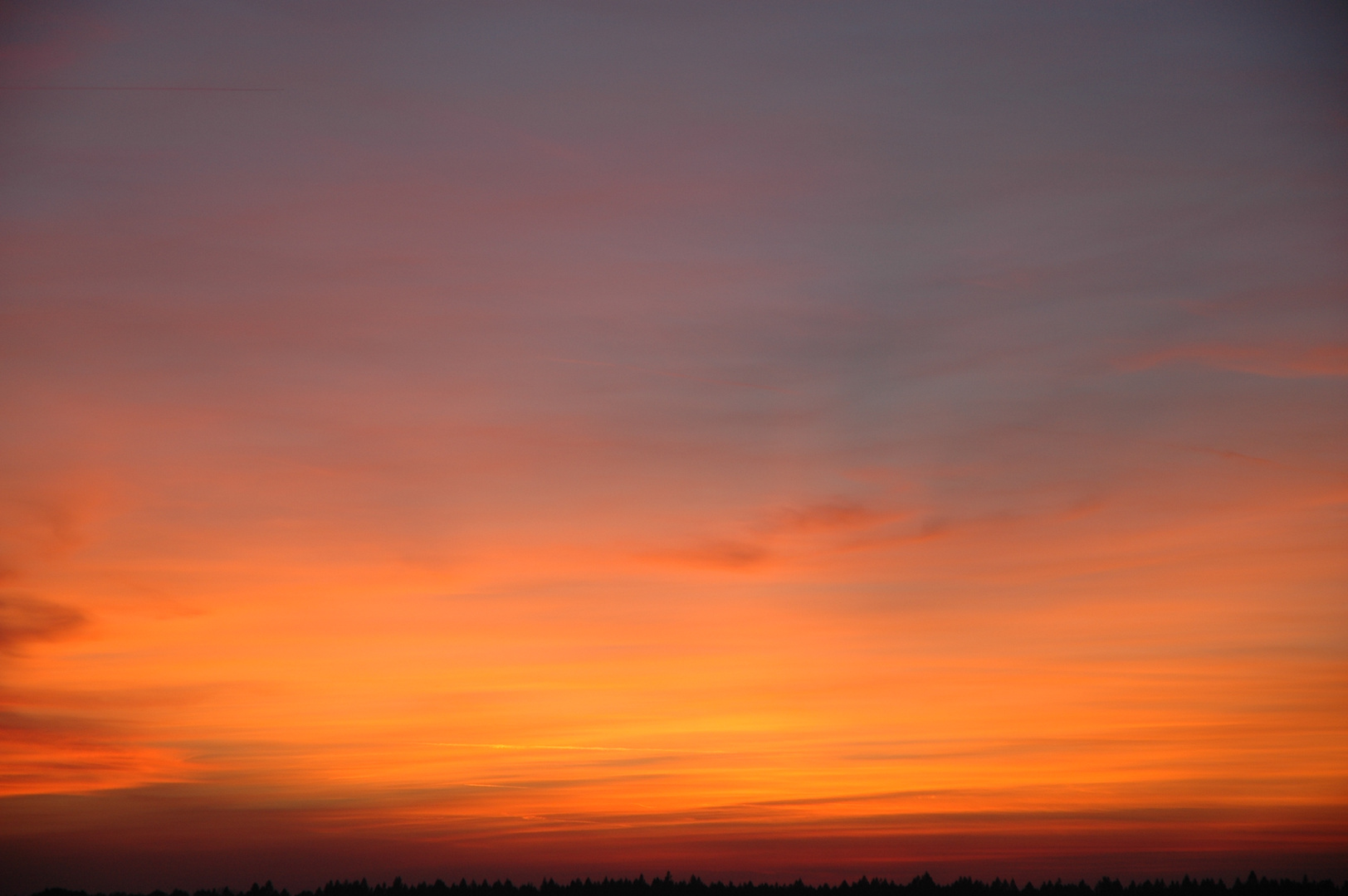 Sonnenuntergang in Oberschlesien