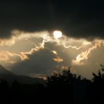 Sonnenuntergang in Oberstdorf