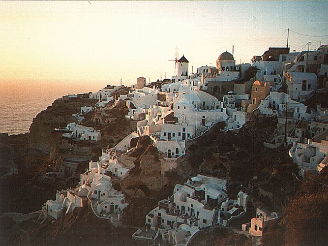 Sonnenuntergang in Oia