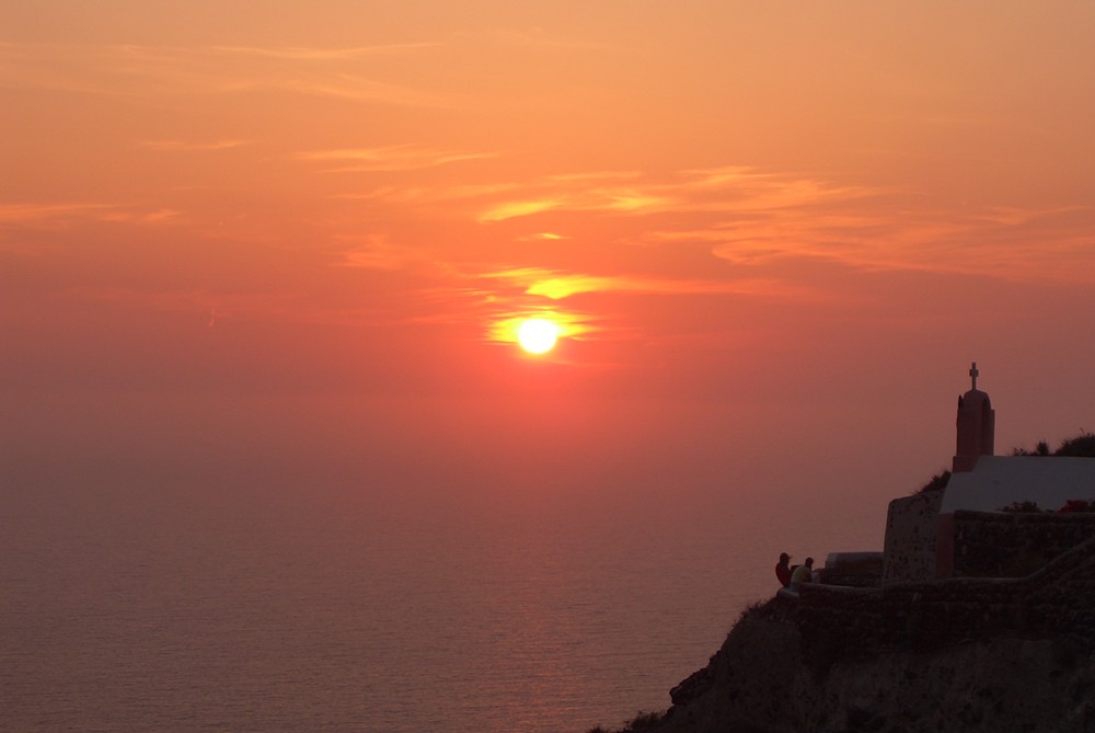 Sonnenuntergang in Oia