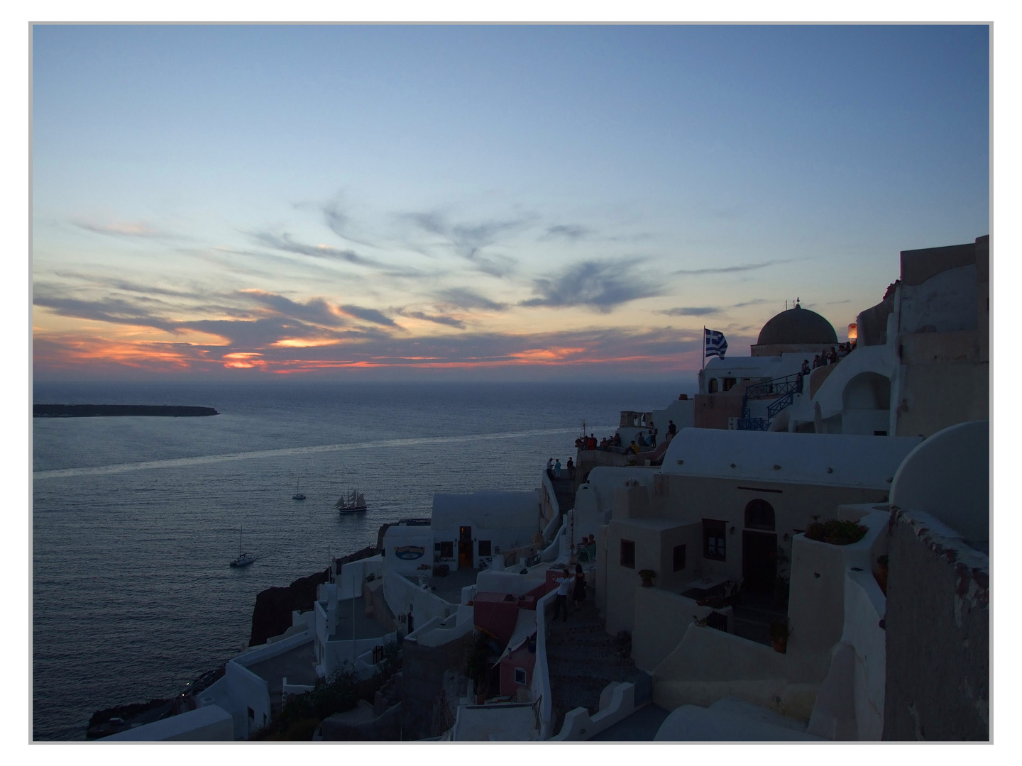 Sonnenuntergang in Oia