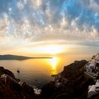 Sonnenuntergang in Oia (Santorini, Griechenland), September 2011