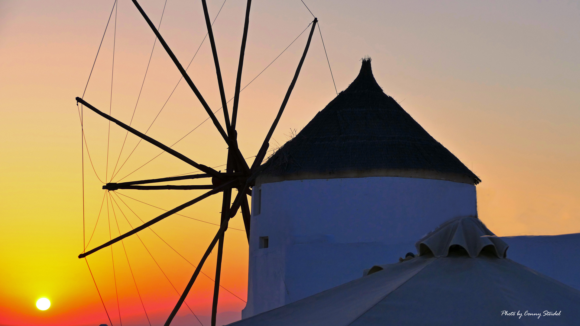 Sonnenuntergang in Oia,Santorini