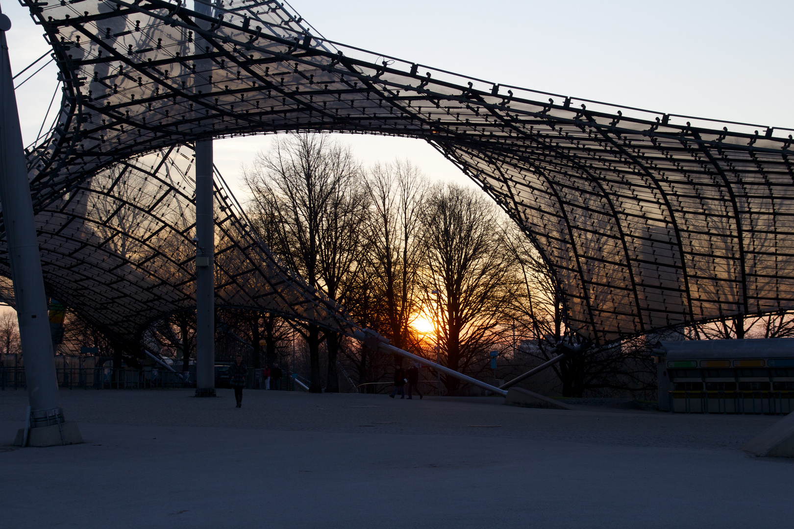 Sonnenuntergang in Olympia 1