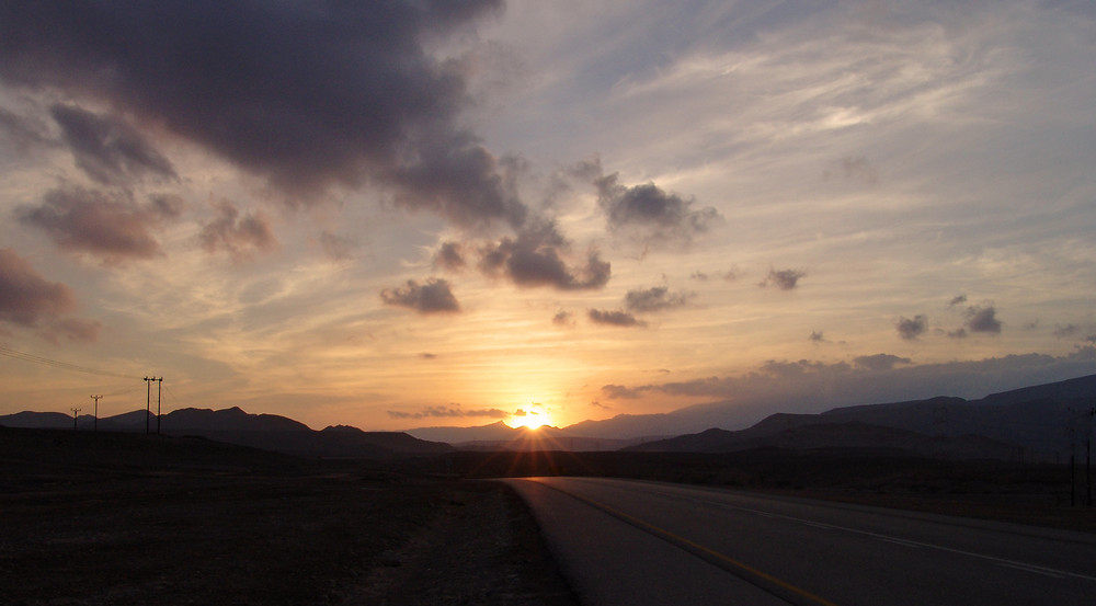 Sonnenuntergang in Oman