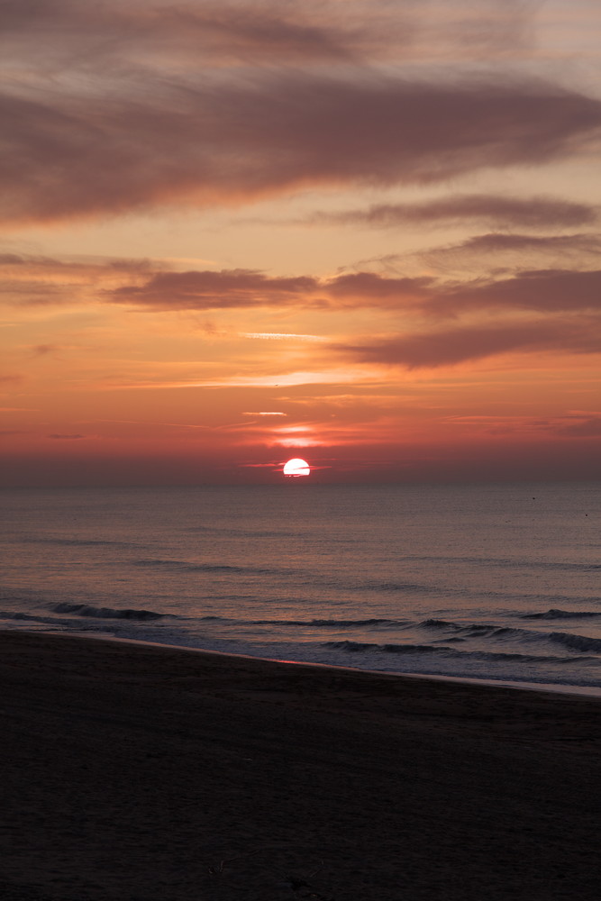 Sonnenuntergang in Oostende