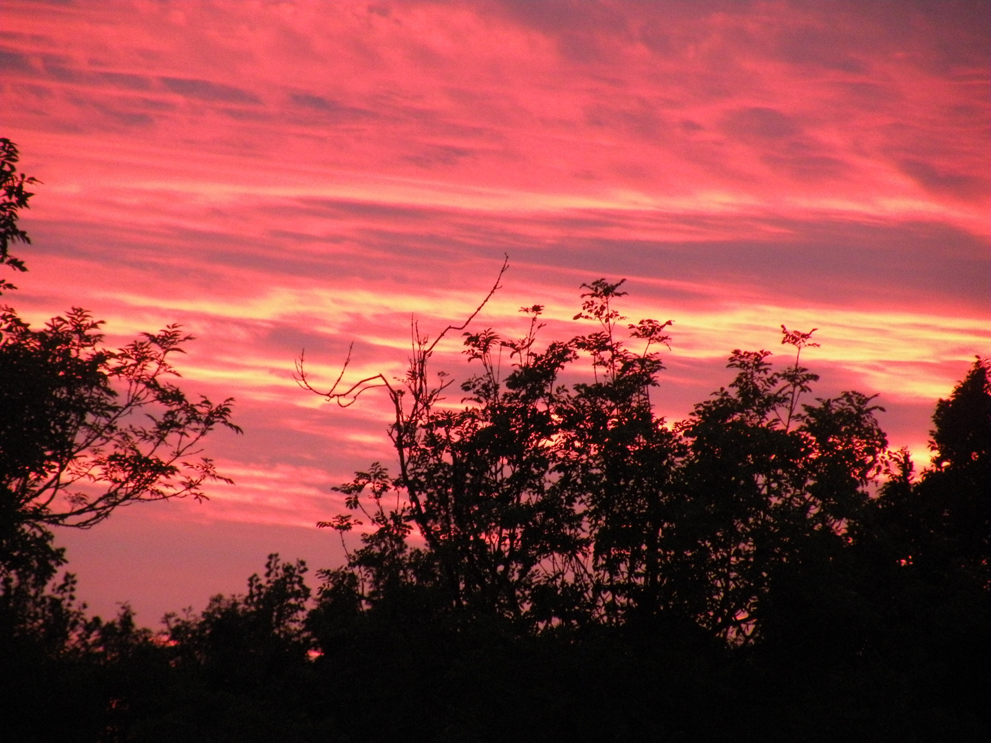 Sonnenuntergang in Oostkapelle September 2012