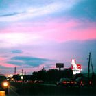 Sonnenuntergang in Orlando Vol. II - aus der Ladefläche eines Pick-Up-Trucks photographiert.