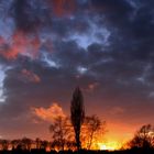 Sonnenuntergang in Osnabrück