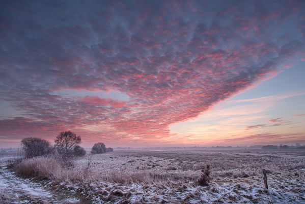 Sonnenuntergang in Ostfriesland
