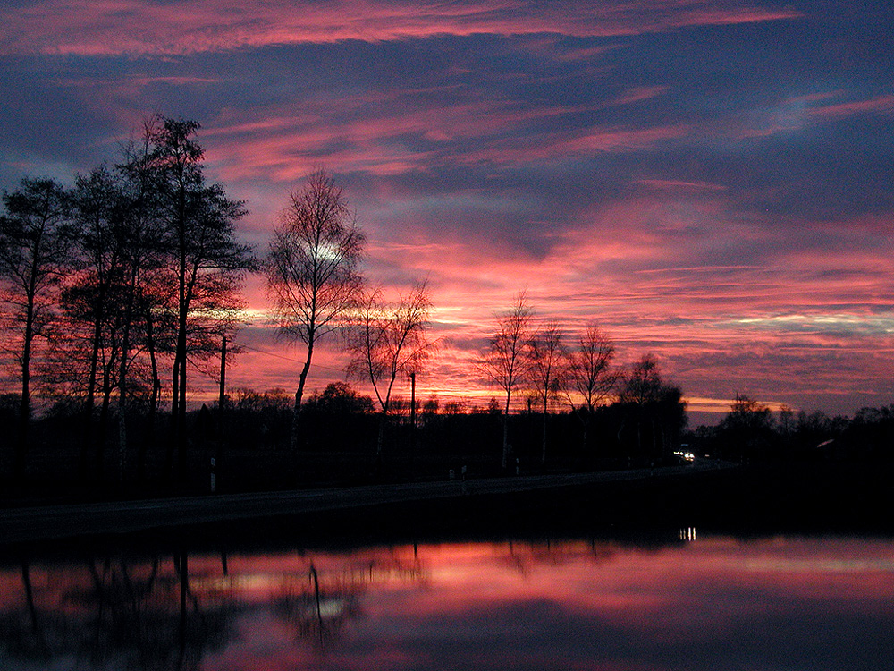 Sonnenuntergang in OWL...