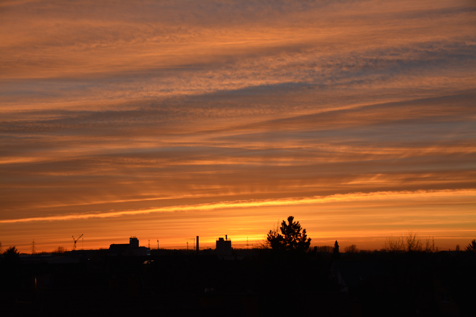 Sonnenuntergang in Paderborn