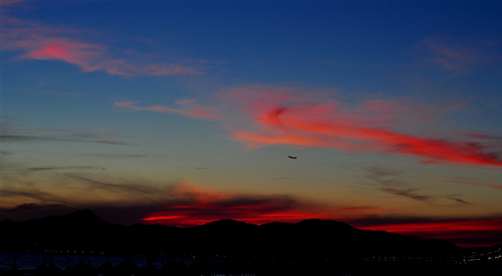 Sonnenuntergang in Palma de Mallorca