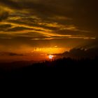 Sonnenuntergang in Pamukkale - Türkei