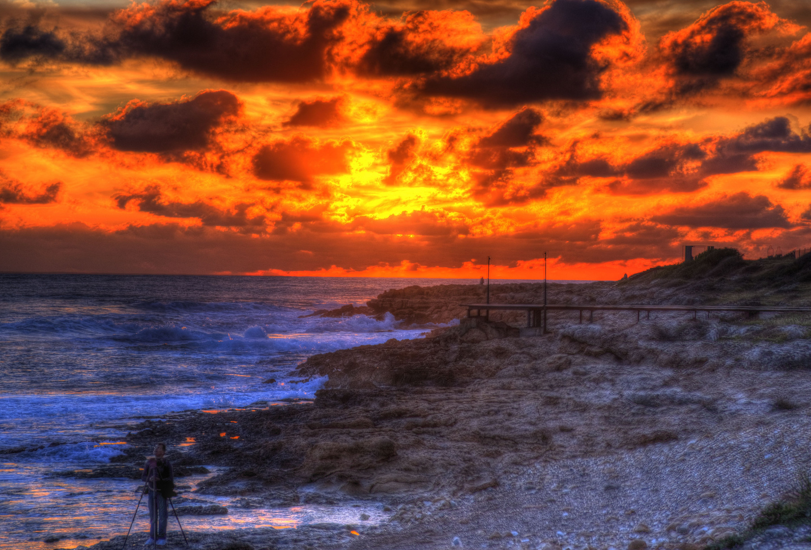 Sonnenuntergang in Paphos