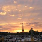 Sonnenuntergang in Paris