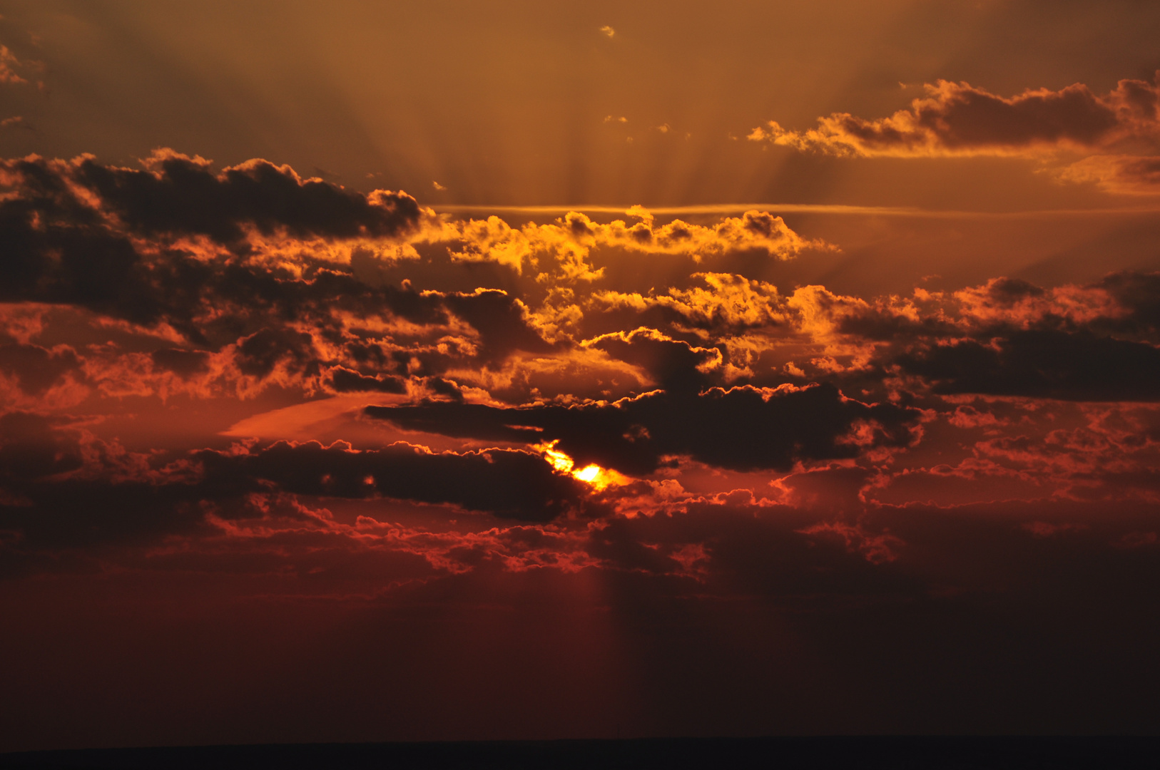 Sonnenuntergang in Paris