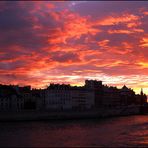 Sonnenuntergang in Paris I