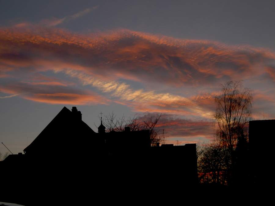 Sonnenuntergang in Passau