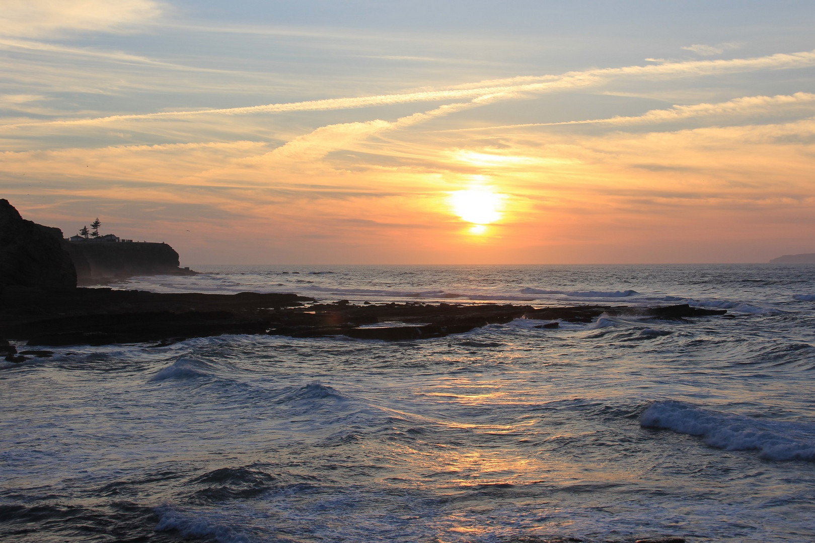 Sonnenuntergang in Peniche