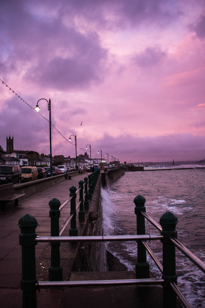 Sonnenuntergang in Penzance