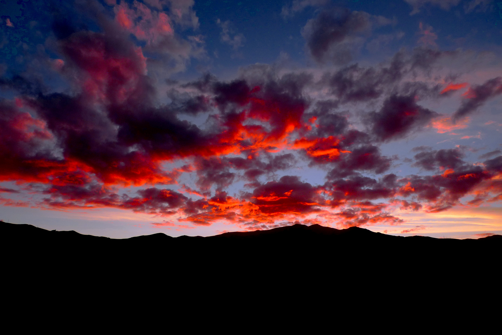 Sonnenuntergang in Peru