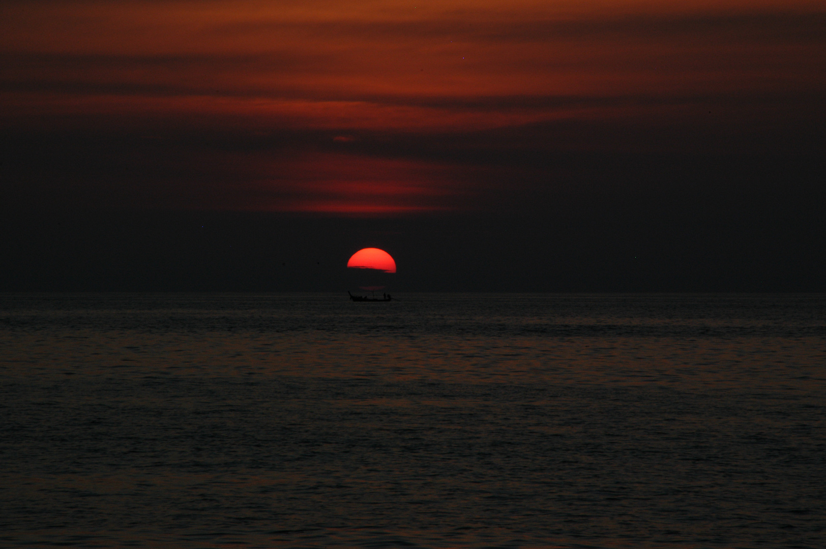 Sonnenuntergang in Phuket