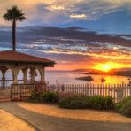 Sonnenuntergang in Pismo Beach, Kalifornien