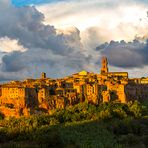 Sonnenuntergang in Pitigliano