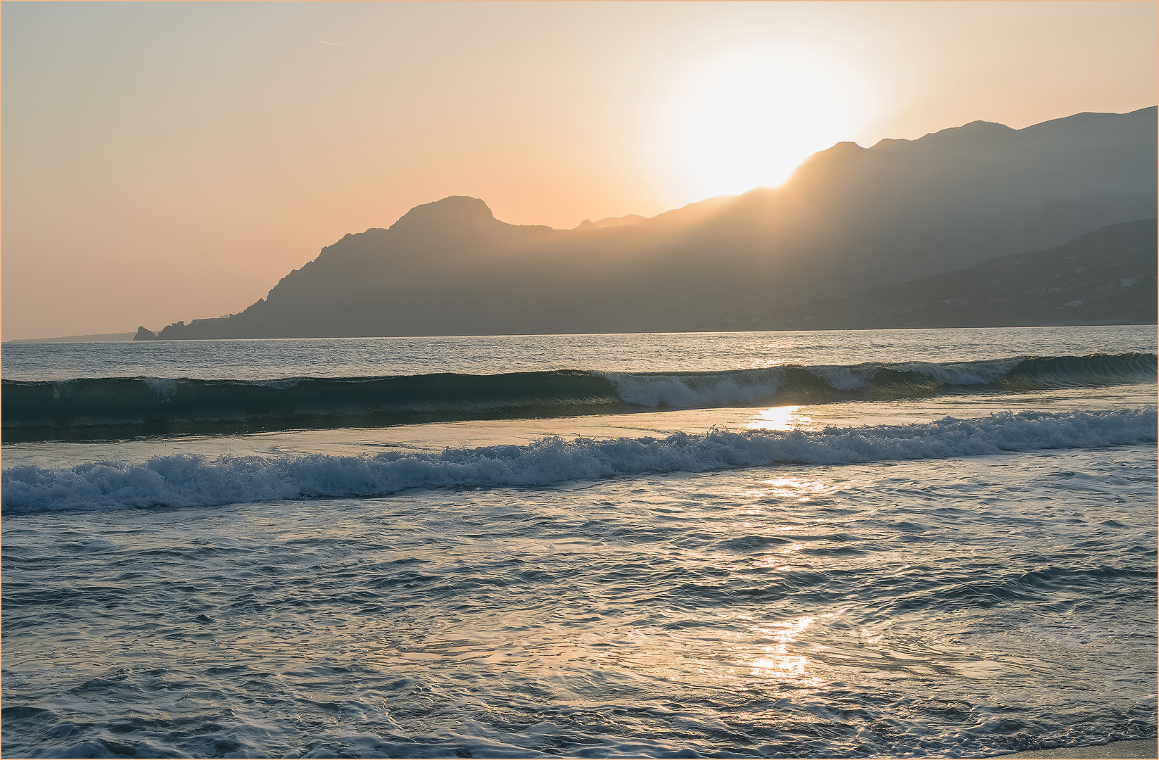 Sonnenuntergang in Plakias