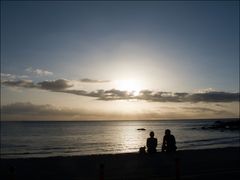 Sonnenuntergang in Playa