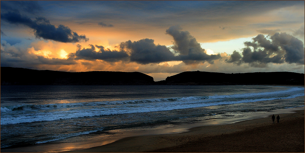 Sonnenuntergang in Plettenberg