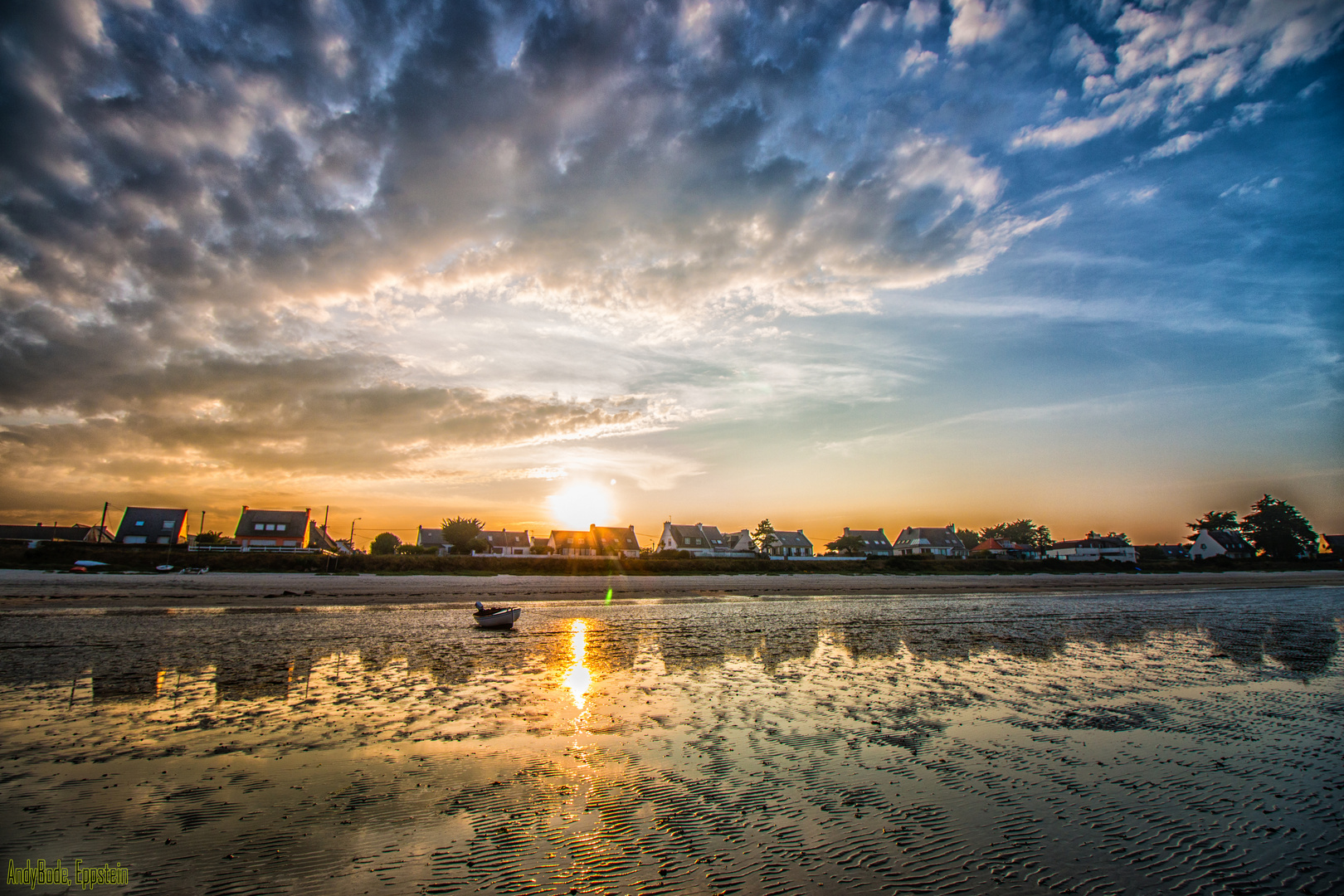 Sonnenuntergang in Plouneour II