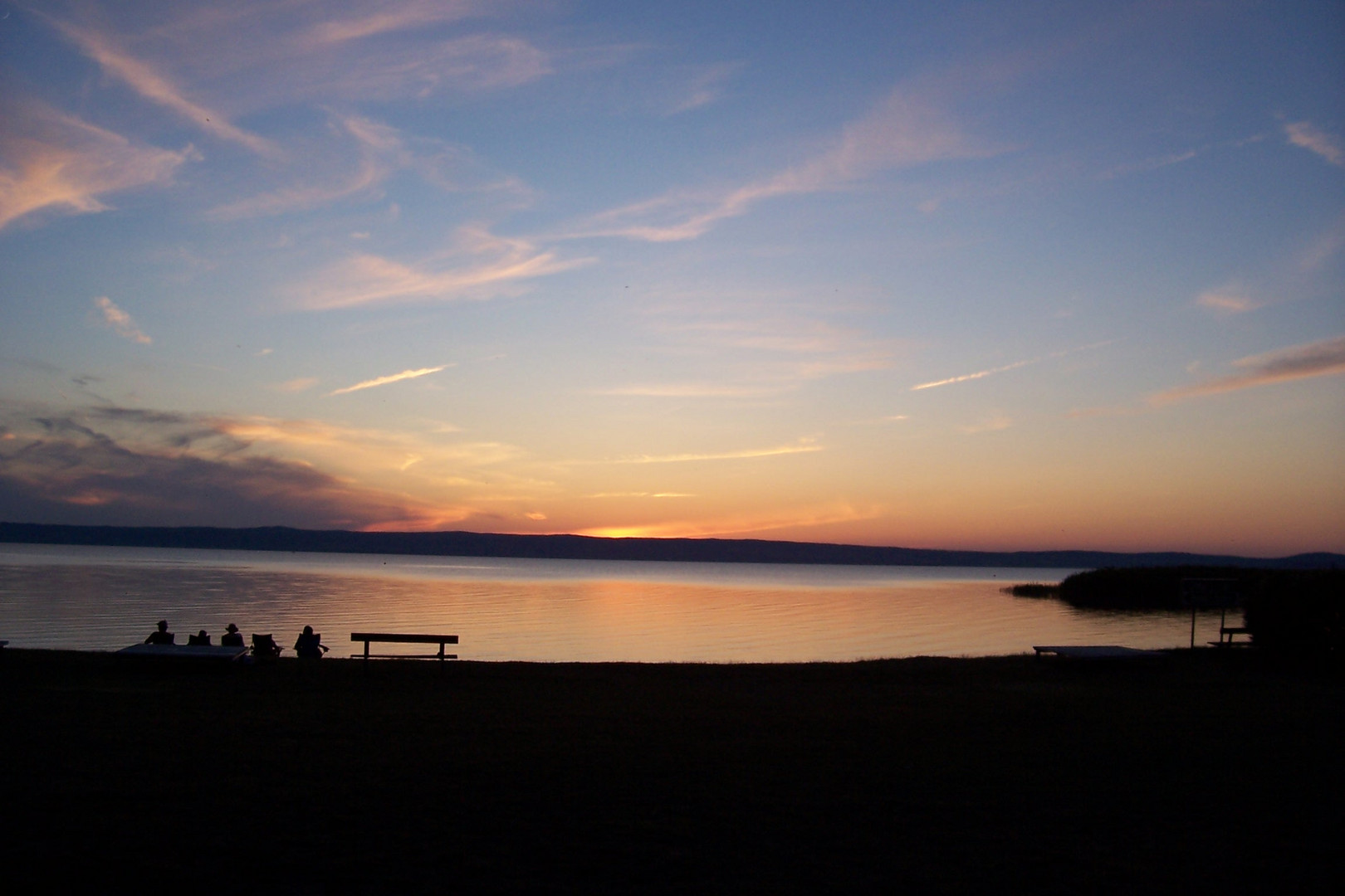 Sonnenuntergang in Podersdorf am Neusiedlersee