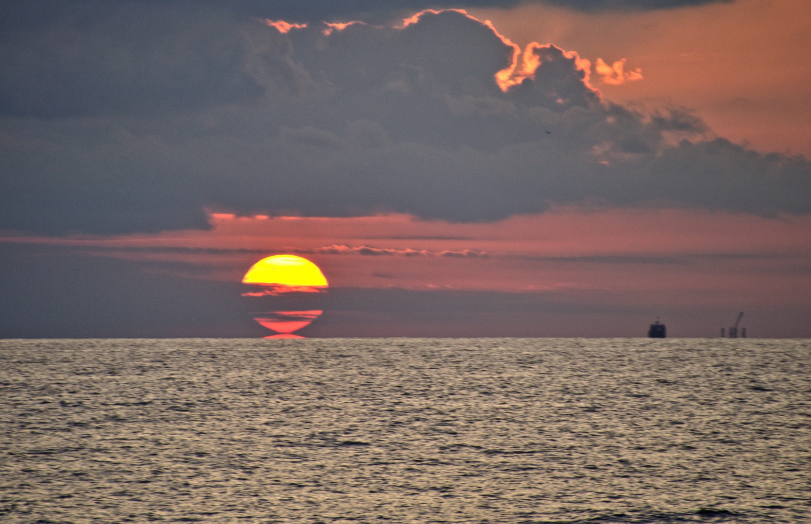 sonnenuntergang in Polen