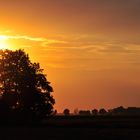 Sonnenuntergang in Polen