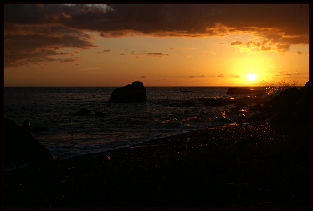 Sonnenuntergang in Ponta de Sol