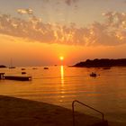 Sonnenuntergang in Porec