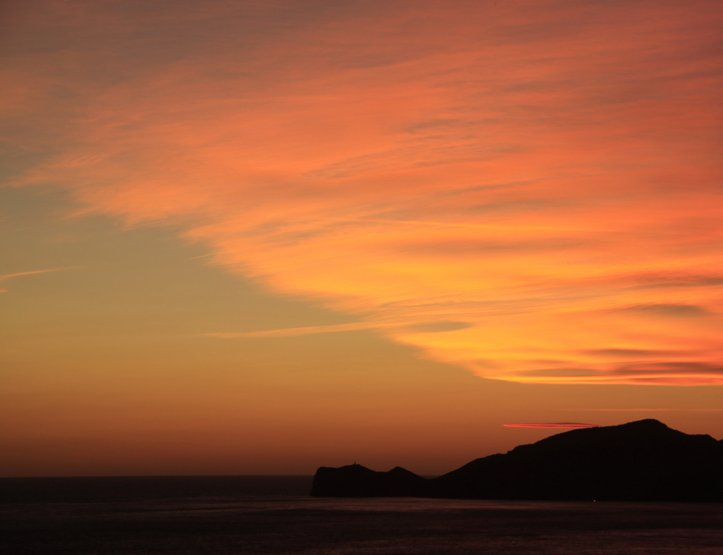 Sonnenuntergang in Port d'Andratax, Mallorca