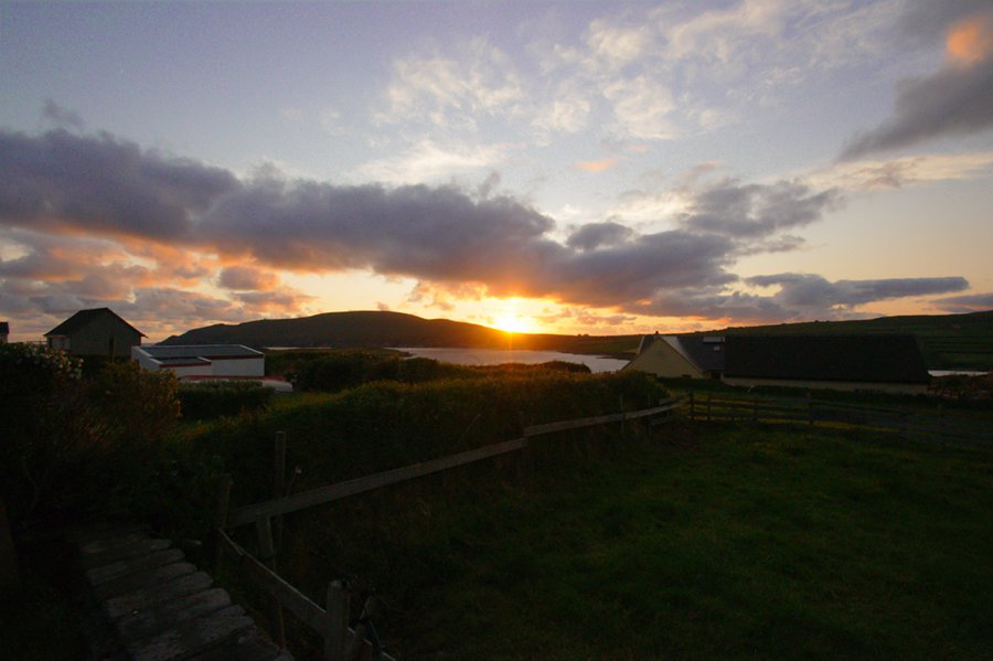 Sonnenuntergang in Portmagee