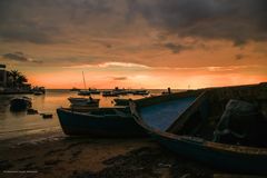 Sonnenuntergang in Porto Cesareo