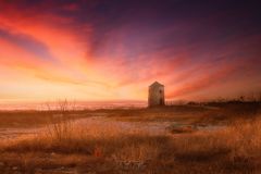 Sonnenuntergang in Portugals Norden