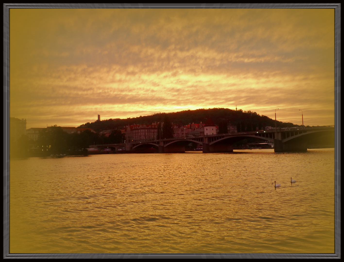 Sonnenuntergang in Prag