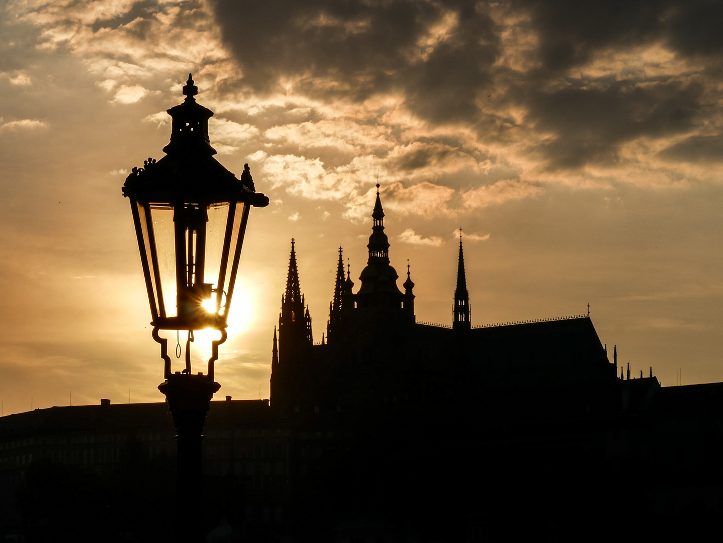 Sonnenuntergang in Prag