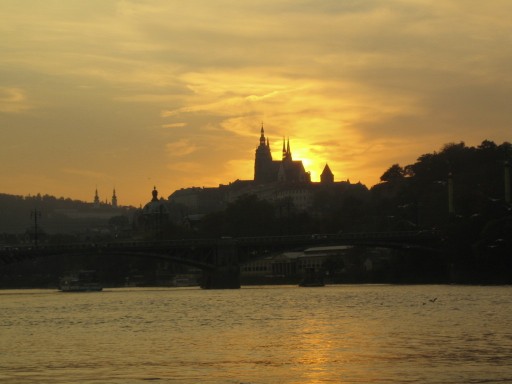 Sonnenuntergang in Prag