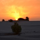 Sonnenuntergang in Praia de Varandhina auf Boa Vista