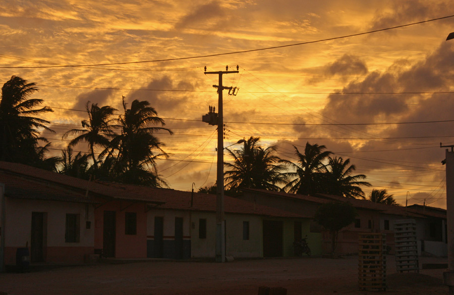 Sonnenuntergang in Prea